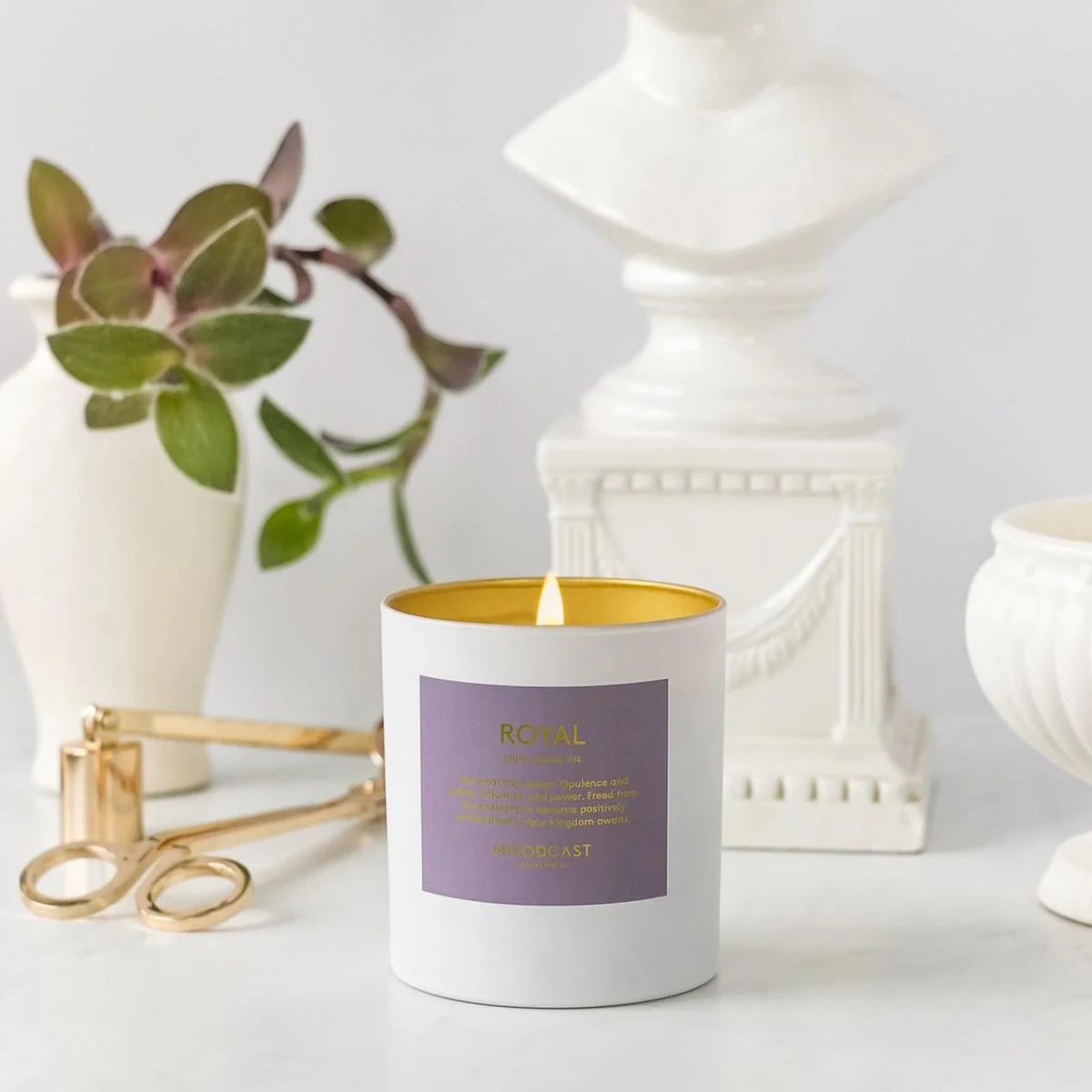 Plum + Iris Candle
