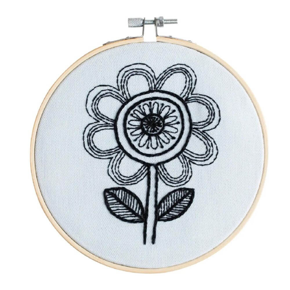 Flower Embroidery Kit