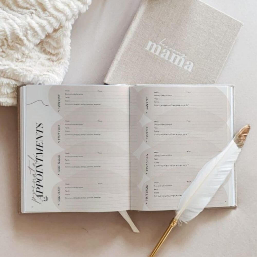 Becoming Mama Pregnancy Journal