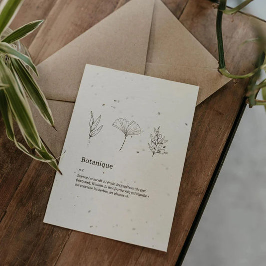 Seeded Postcard